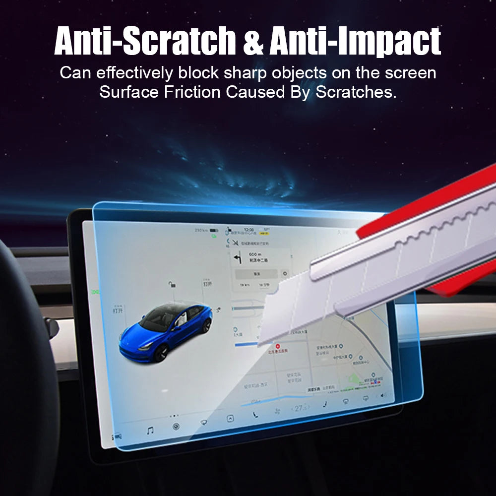 Tempered Glass Screen Protector For Tesla Model 3/Y